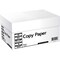 Commodity Multipurpose Copy Paper 92 Bright 20 lb White 8.5"x11" 10 Reams 5000 Sheet